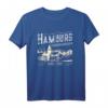 Hamburg Landungsbrücken T-Shirt - Vintage Retro Look, Geschenkidee für Hamburger, Hamburg Fans & Liebhaber zu Geburtstag & Weihnachten