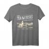 Hamburg Landungsbrücken T-Shirt - Vintage Retro Look, Geschenkidee für Hamburger, Hamburg Fans & Liebhaber zu Geburtstag & Weihnachten