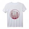 Golden Gate Brücke T-Shirt  Stadt-Design mit San Francisco Silhouette, Perfektes Geschenk für Geburtstag, Weihnachten & Touristen