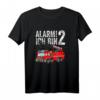 Feuerwehrauto Geburtstag Alarm Ich bin 2 Jahre Feuerwehrmann T-Shirt  Lustiges Geschenk für Zweijährige, Jungen, Feuerwehrfans & Kindergeburtstag