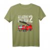 Feuerwehrauto Geburtstag Alarm Ich bin 2 Jahre Feuerwehrmann T-Shirt  Lustiges Geschenk für Zweijährige, Jungen, Feuerwehrfans & Kindergeburtstag
