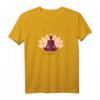 Buddha Om Lotusblume Yoga Namaste T-Shirt  Spirituelles Meditationsmotiv für Frauen