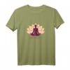 Buddha Om Lotusblume Yoga Namaste T-Shirt  Spirituelles Meditationsmotiv für Frauen