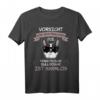 Vorsicht vor dem Frauchen - Französische Bulldogge T-Shirt für Hundeliebhaberinnen & -liebhaber, lustiges und süßes Design, perfektes Geschenk für Gassi oder Hundeschule