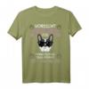 Vorsicht vor dem Frauchen - Französische Bulldogge T-Shirt für Hundeliebhaberinnen & -liebhaber, lustiges und süßes Design, perfektes Geschenk für Gassi oder Hundeschule