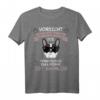 Vorsicht vor dem Frauchen - Französische Bulldogge T-Shirt für Hundeliebhaberinnen & -liebhaber, lustiges und süßes Design, perfektes Geschenk für Gassi oder Hundeschule