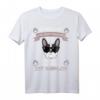 Vorsicht vor dem Frauchen - Französische Bulldogge T-Shirt für Hundeliebhaberinnen & -liebhaber, lustiges und süßes Design, perfektes Geschenk für Gassi oder Hundeschule