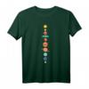 Flat Earth Society T-Shirt Planet Solar System  Lustiges Wissenschafts-Geschenk für Männer, Frauen, Kinder & Astro-Fans zu Geburtstag, Weihnachten, Vatertag oder Erdentag