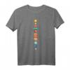Flat Earth Society T-Shirt Planet Solar System  Lustiges Wissenschafts-Geschenk für Männer, Frauen, Kinder & Astro-Fans zu Geburtstag, Weihnachten, Vatertag oder Erdentag