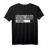 Werdender Bürgermeister Abschluss T-Shirt  Lustiges Geschenk für Ortsvorsteher in Ausbildung & Abschlussfeier