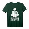 Bürgermeister T-Shirt mit Silhouette  Klassisch geschnitten, für Stadt- und Ortsführer, ideal als Geschenk für Bürgermeister und Kommunalpolitiker