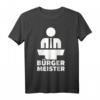 Bürgermeister T-Shirt mit Silhouette  Klassisch geschnitten, perfekt für Stadt- und Dorfbürgermeister, Verwaltung und politische Repräsentation