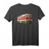 Ludmilla Taigatrommel Eisenbahn Diesellok BR 130 BR 132 T-Shirt  Retro Modellbahn & Lokomotiv-Fanartikel für Eisenbahnliebhaber