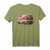Ludmilla Taigatrommel Eisenbahn Diesellok BR 130 BR 132 T-Shirt  Retro Modellbahn & Lokomotiv-Fanartikel für Eisenbahnliebhaber