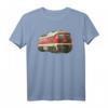 Ludmilla Taigatrommel Eisenbahn Diesellok BR 130 BR 132 T-Shirt  Retro Modellbahn & Lokomotiv-Fanartikel für Eisenbahnliebhaber