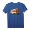 Ludmilla Taigatrommel Eisenbahn Diesellok BR 130 BR 132 T-Shirt  Retro Modellbahn & Lokomotiv-Fanartikel für Eisenbahnliebhaber