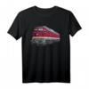 Ludmilla Modellbahn Diesel-Lok BR 132 BR 232 T-Shirt - Retro Eisenbahn Fanartikel für DDR Lokomotivfans & Modellbahn-Enthusiasten