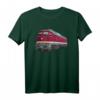 Ludmilla Modellbahn Diesel-Lok BR 132 BR 232 T-Shirt - Retro Eisenbahn Fanartikel für DDR Lokomotivfans & Modellbahn-Enthusiasten