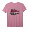 Ludmilla Modellbahn Diesel-Lok BR 132 BR 232 T-Shirt - Retro Eisenbahn Fanartikel für DDR Lokomotivfans & Modellbahn-Enthusiasten