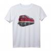 Ludmilla Modellbahn Diesel-Lok BR 132 BR 232 T-Shirt - Retro Eisenbahn Fanartikel für DDR Lokomotivfans & Modellbahn-Enthusiasten