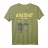 Anatomy of a Real Fast Pew Pewer Waffen T-Shirt - Vintage Design für Polizei, Soldaten & Schießsportfans, Perfektes Geschenk für jeden Anlass