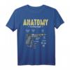 Anatomy of a Real Fast Pew Pewer Waffen T-Shirt - Vintage Design für Polizei, Soldaten & Schießsportfans, Perfektes Geschenk für jeden Anlass