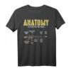 Anatomy of a Real Fast Pew Pewer Waffe Polizist Soldat T-Shirt  Retro Vintage Design, Perfektes Geschenk für Schützen, Polizei & Militär Fans