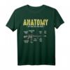 Anatomy of a Real Fast Pew Pewer Waffe Polizist Soldat T-Shirt  Retro Vintage Design, Perfektes Geschenk für Schützen, Polizei & Militär Fans