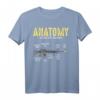Anatomy of a Real Fast Pew Pewer Waffe Polizist Soldat T-Shirt  Retro Vintage Design, Perfektes Geschenk für Schützen, Polizei & Militär Fans