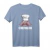 Chefblob Chefkoch Wortspiel Blobfisch T-Shirt  Witziges Meerestier Motiv für Köche & Blobfisch Fans, Perfekt als Geschenk