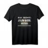 Das heißt Jawohl Herr Oberstabsfeldwebel Bundeswehr T-Shirt - Lustiges Spruchshirt mit Flecktarn Muster für Beförderung & Soldaten