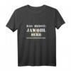Das heißt Jawohl Herr Oberstabsfeldwebel Bundeswehr T-Shirt - Lustiges Spruchshirt mit Flecktarn Muster für Beförderung & Soldaten