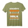 Geschäftsführerin Multitasking Ninja lustig T-Shirt  Perfektes Geschenk zum HapBunny für Power-Frauen und Managerinnen