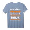 Geschäftsführerin Multitasking Ninja lustig T-Shirt  Perfektes Geschenk zum HapBunny für Power-Frauen und Managerinnen