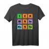 Rente Lehrer Ruhestand Chemie Physik Chemiker Periodensystem T-Shirt - Lustiges Abschiedsgeschenk für Chemiker, Laboranten & Chemielehrer
