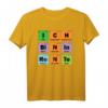 Rente Lehrer Ruhestand Chemie Physik Chemiker Periodensystem T-Shirt - Lustiges Abschiedsgeschenk für Chemiker, Laboranten & Chemielehrer