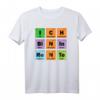 Rente Lehrer Ruhestand Chemie Physik Chemiker Periodensystem T-Shirt - Lustiges Abschiedsgeschenk für Chemiker, Laboranten & Chemielehrer