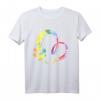 Aquarell Pfote Hunde Herz Design Hundeliebhaber T-Shirt  Klassisch geschnitten, perfekt für Hundeliebhaber und als Geschenk