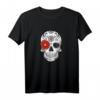 Tag der Toten Schädel Grafik Calavera Cinco de Mayo T-Shirt  Perfekt für Día de los Muertos, Halloween & mexikanische Feierlichkeiten