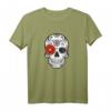 Tag der Toten Schädel Grafik Calavera Cinco de Mayo T-Shirt  Perfekt für Día de los Muertos, Halloween & mexikanische Feierlichkeiten