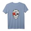 Tag der Toten Schädel Grafik Calavera Cinco de Mayo T-Shirt  Perfekt für Día de los Muertos, Halloween & mexikanische Feierlichkeiten