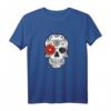 Tag der Toten Schädel Grafik Calavera Cinco de Mayo T-Shirt  Perfekt für Día de los Muertos, Halloween & mexikanische Feierlichkeiten