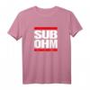 Vape T-Shirt - Dampfen Subohm & Cloudchaser - Geschenkidee für Dampfer, E-Zigaretten Fans & Vape Lifestyle