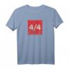 Four On The Floor Techno Rhythm Beat DJ Producer Rave T-Shirt  Trendiges Vintage Design für Elektronik- und Synthesizer-Fans, ideal als Geschenk für Musiker, Nerds und Studenten