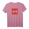 Four On The Floor Techno Rhythm Beat DJ Producer Rave T-Shirt  Trendiges Vintage Design für Elektronik- und Synthesizer-Fans, ideal als Geschenk für Musiker, Nerds und Studenten