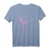 Eiskunstlauf Eiskunstläuferin Schlittschuhe Mädchen Damen T-Shirt  Perfektes Geschenk für kleine und große Mädchen zum Geburtstag & Weihnachten