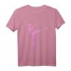 Eiskunstlauf Eiskunstläuferin Schlittschuhe Mädchen Damen T-Shirt  Perfektes Geschenk für kleine und große Mädchen zum Geburtstag & Weihnachten