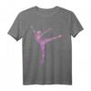 Eiskunstlauf Eiskunstläuferin Schlittschuhe Mädchen Damen T-Shirt  Perfektes Geschenk für kleine und große Mädchen zum Geburtstag & Weihnachten