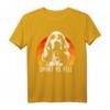 Retro English Cocker Spaniel Designer T-Shirt  Lustiges Hunde Motiv als Geburtstags- oder Weihnachtsgeschenk für die ganze Familie