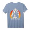 Retro English Cocker Spaniel Designer T-Shirt  Lustiges Hunde Motiv als Geburtstags- oder Weihnachtsgeschenk für die ganze Familie
